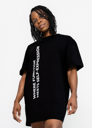 Ethos Statement Oversized T-Shirt Dress