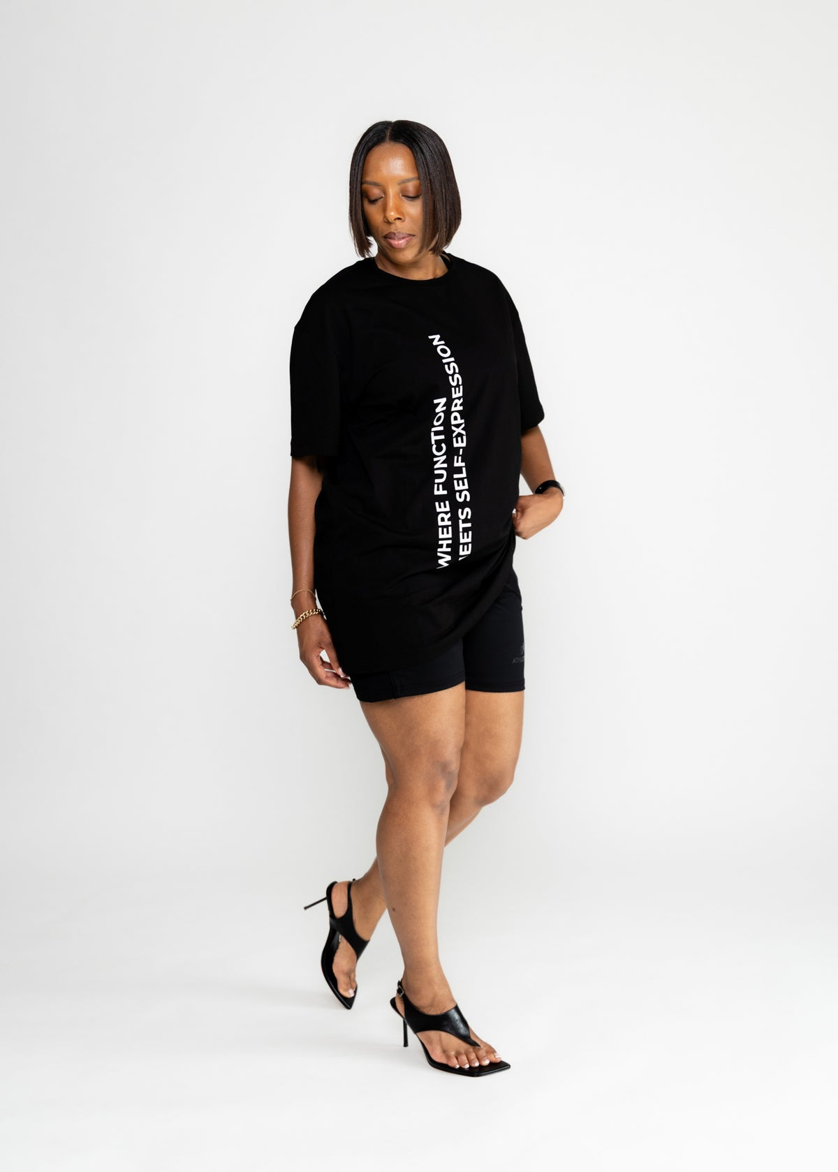 Ethos Statement Oversized T-Shirt Dress