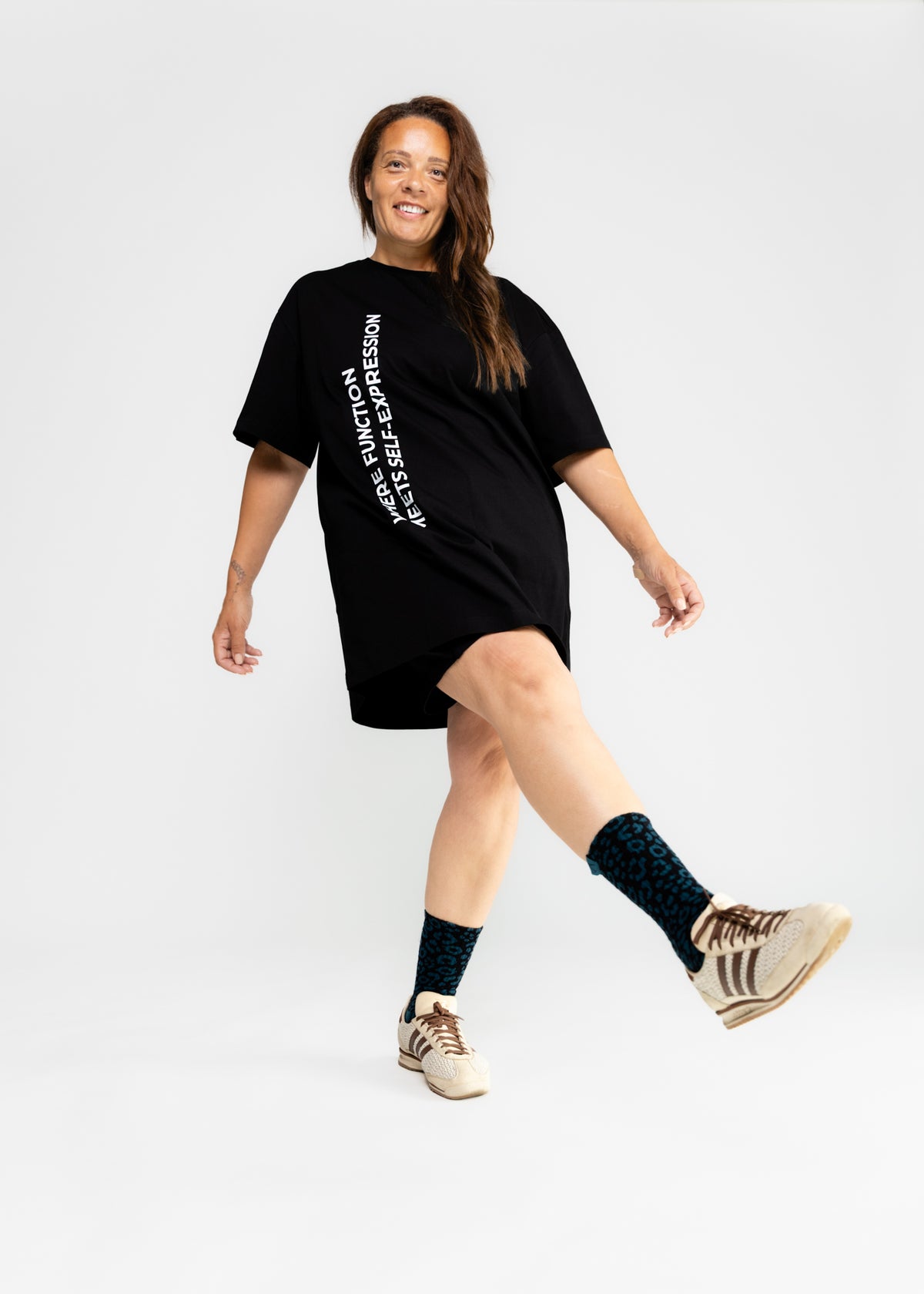Ethos Statement Oversized T-Shirt Dress