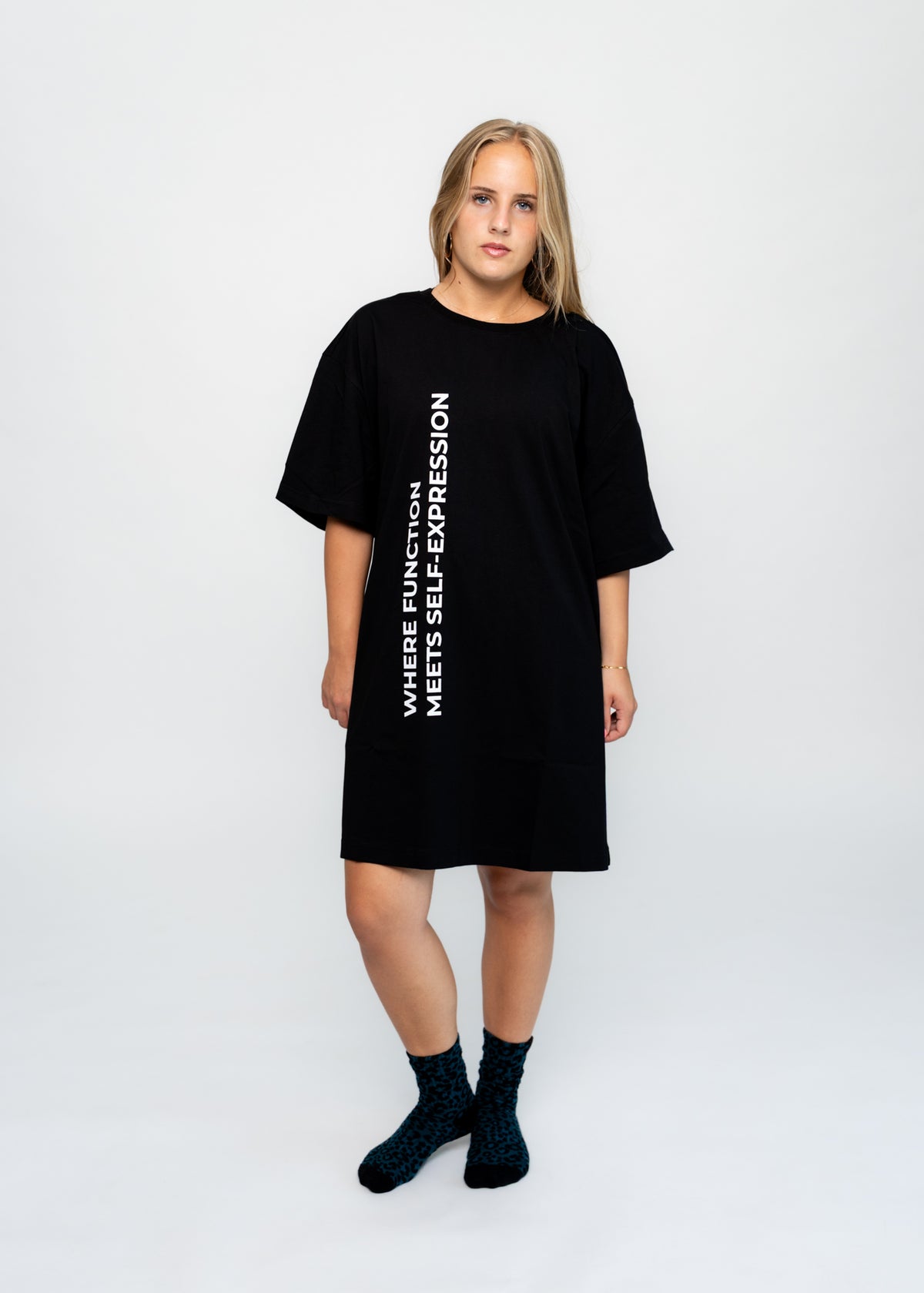 Ethos Statement Oversized T-Shirt Dress
